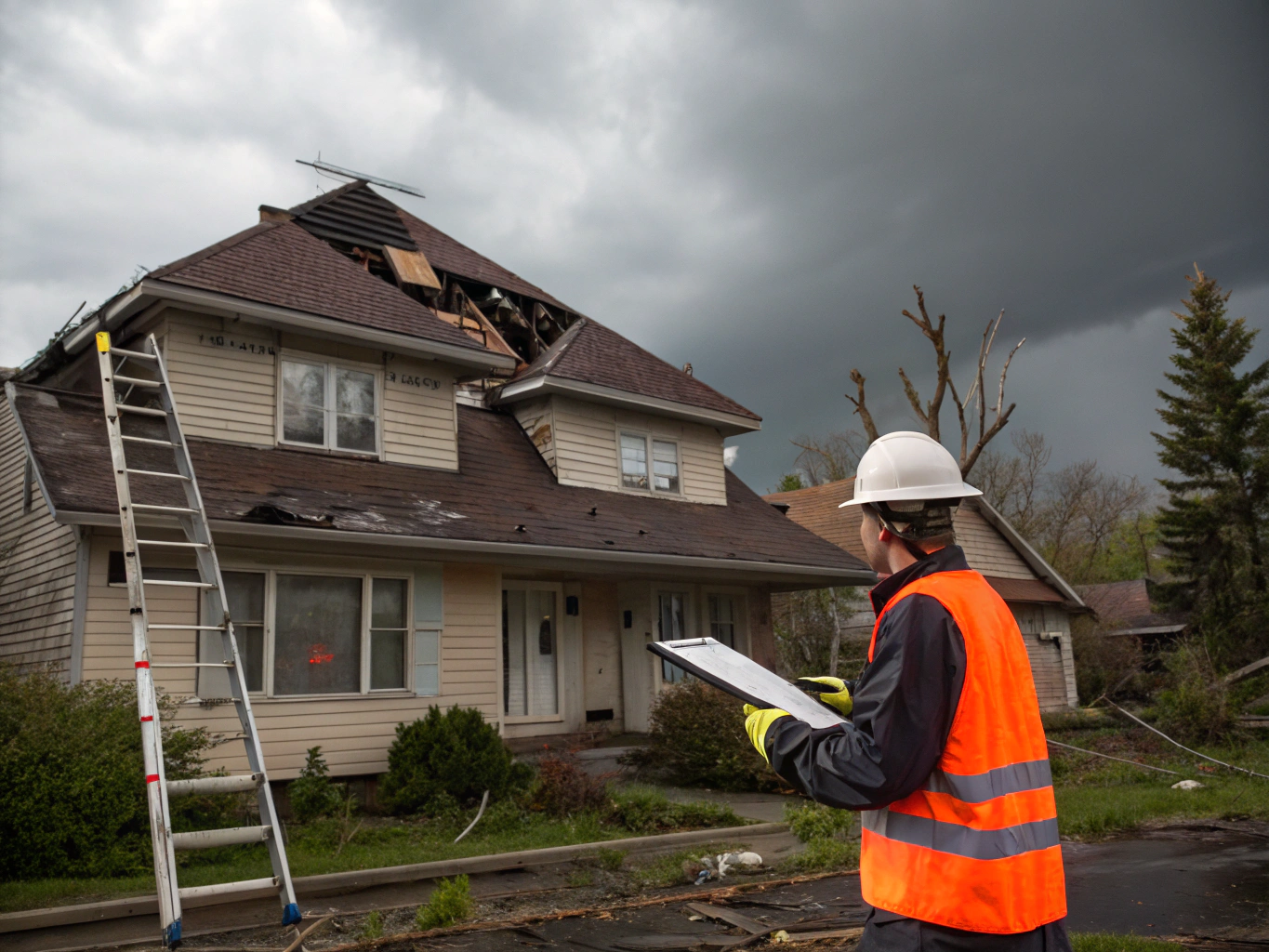 Emergency Roof Repairs design concept preview by AV Atrium