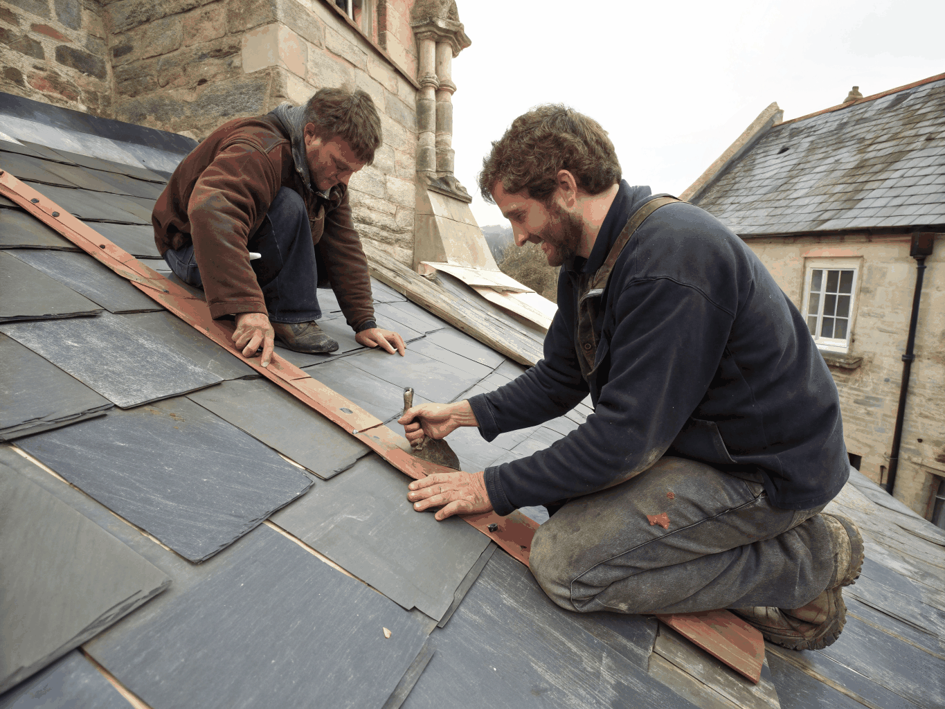 Premium Roofing and Restoration design concept preview by AV Atrium